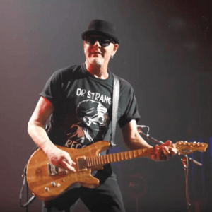 Mark Kendall, with Great White, plays his own RH Custom Guitar live on stage